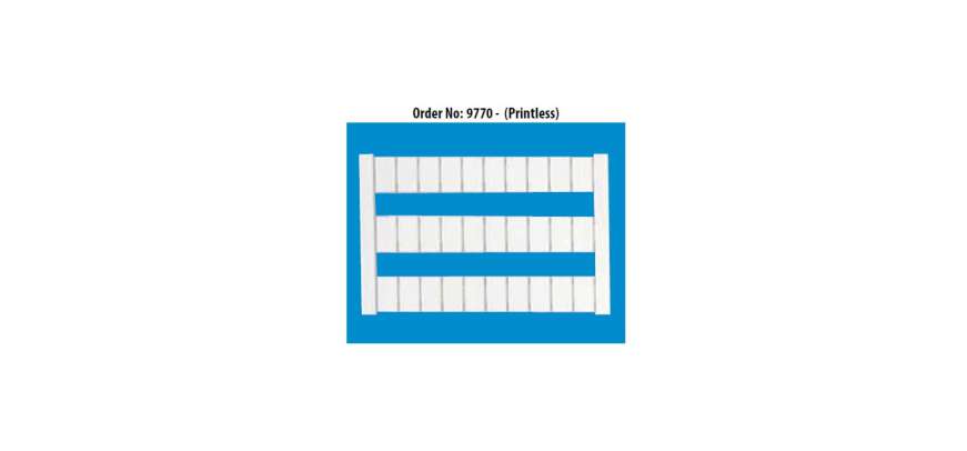 Маркировочная табличка OD10-6, большая, пустая (блистер 3х10=30шт, упак 300шт)                                                                                                                                                                                 
