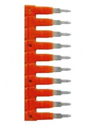 Перемычка   6/ 4 для соединения 4-х клемм 6mm MRK, оранжевая [ст.арт.1937]                                                                                                                                                                                     